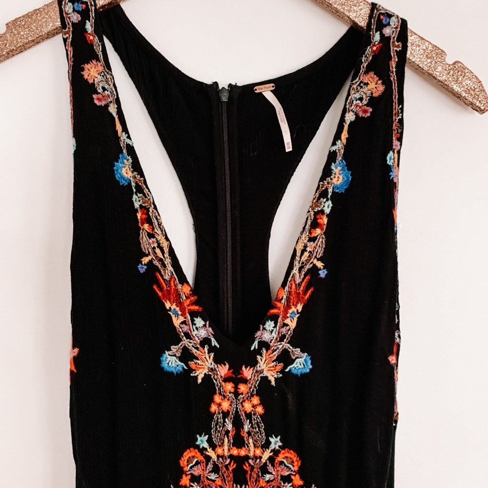 Free People maxi romper